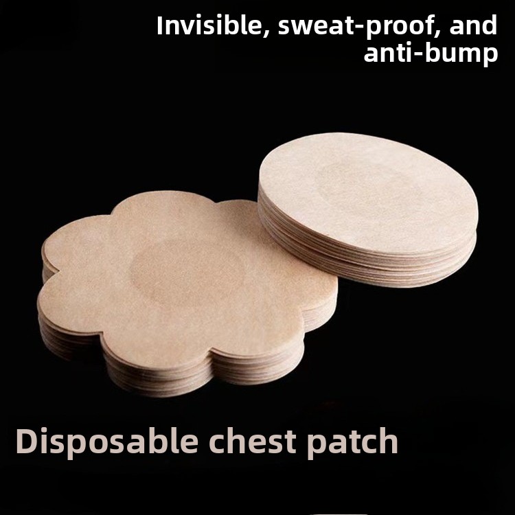 Nipple Cover Pasties - 使い捨ての不織布製ニップルカバー。超薄型で通気性に優れ、女性用。透け防止・摩擦防止効果があり、目立たない。