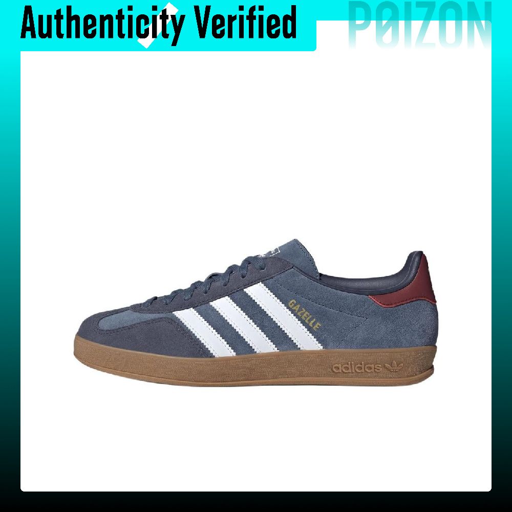 Adidas Shoes Gazelle - アディダス オリジナルス ガゼル インドア 合成皮革、スプリットカウレザー、レザー ロートップ