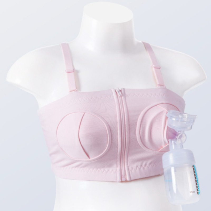 ハンズフリーポンピングブラジャー 調節可能なマタニティ授乳用 - Nursing Bra Sleep のレビューと価格