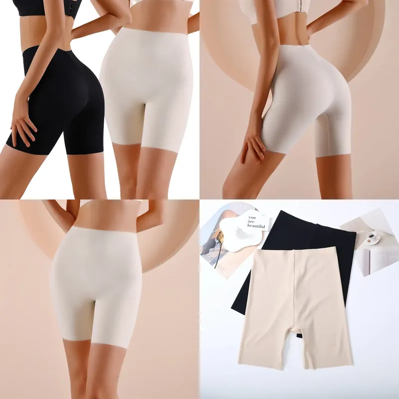 シームレスハイウエストショーツパンティー 女性用 お腹コント - Boyshort Underwear のレビューと価格
