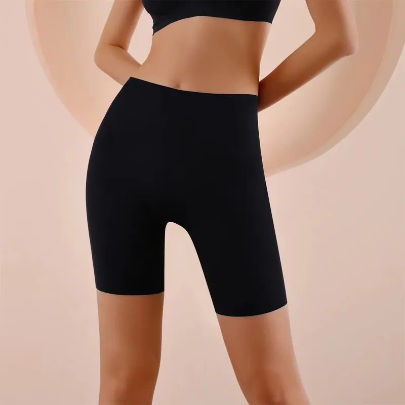 シームレスハイウエストショーツパンティー 女性用 お腹コント - Boyshort Underwear のレビューと価格