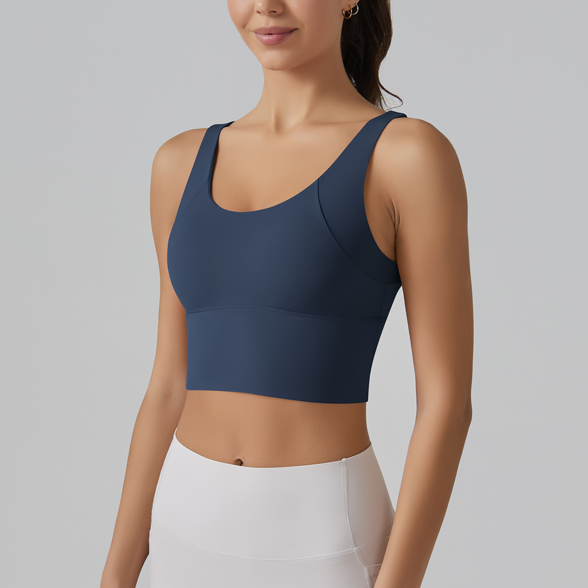 新しいヨガタンクトップ夏のセクシーなフィットネスヨガ下着女性 - Sports Bra High Impact のレビューと価格