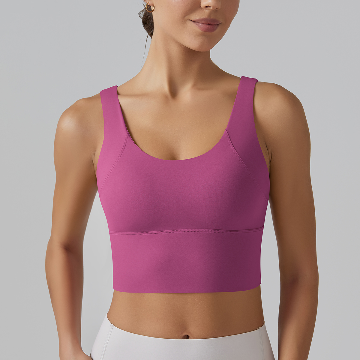 新しいヨガタンクトップ夏のセクシーなフィットネスヨガ下着女性 - Sports Bra High Impact のレビューと価格