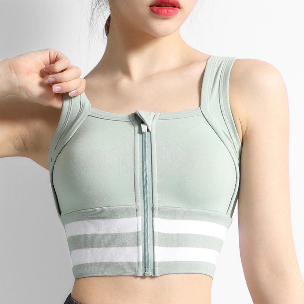 ナイロン スポーツブラ ハイインパクト フロントジップ スポ - Sports Bra High Impact のレビューと価格