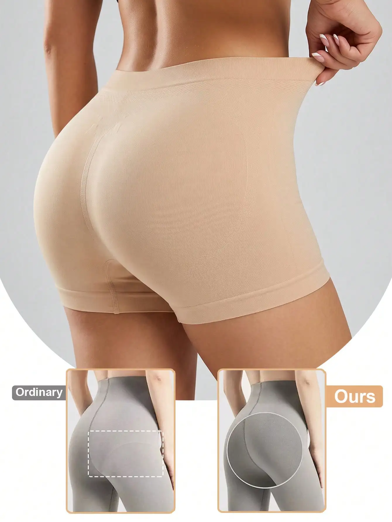 女性用シームレスボディシェイパーパンティー、ローウエスト、お - Boyshort Underwear のレビューと価格